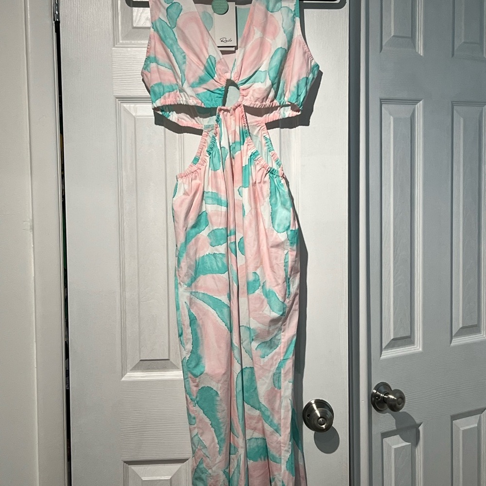 Rails Pastel Pink and Mint Top